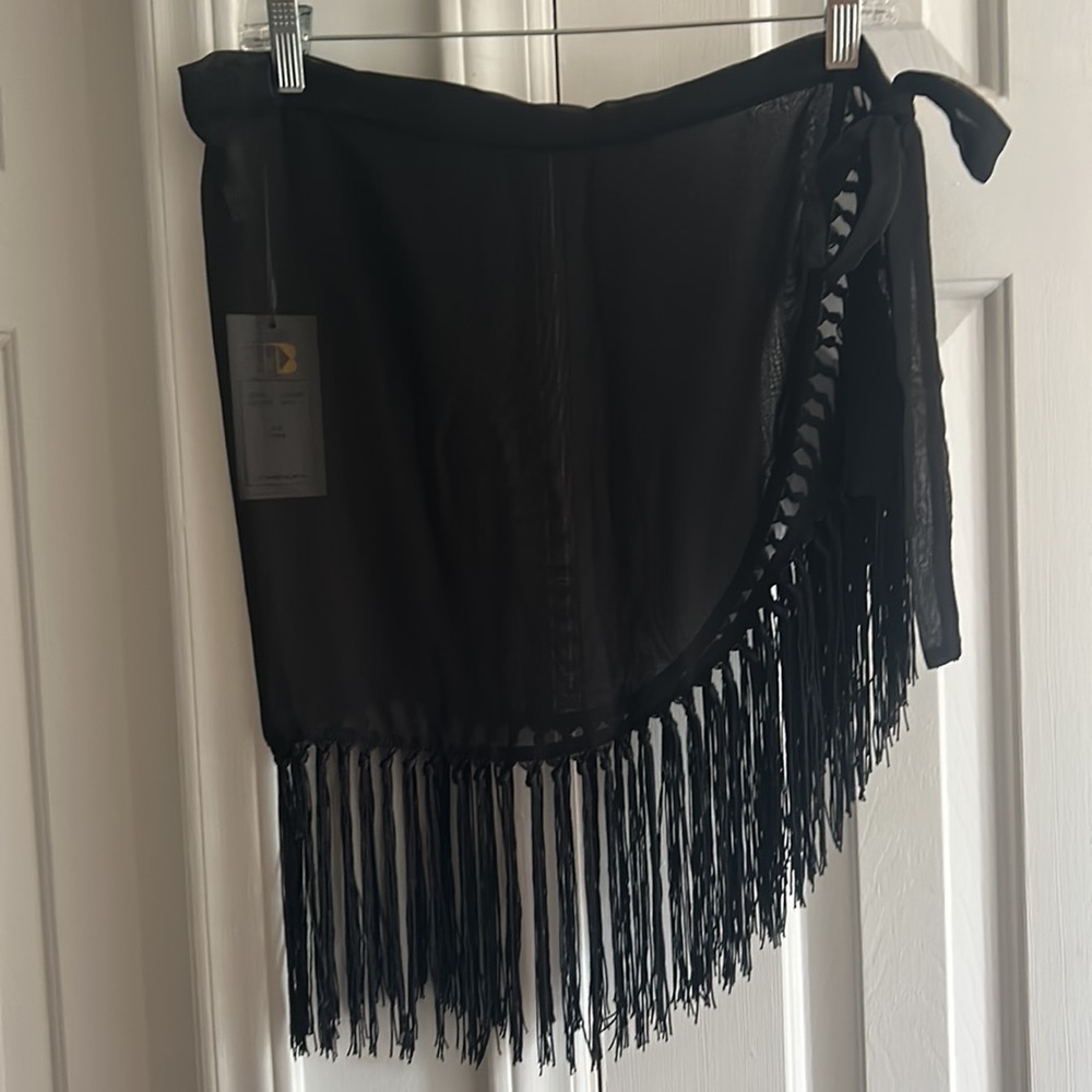 Sexy Fringe Swimwear Sarong